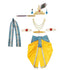 Krishna Dress Janmasthmi Costume for Baby Boy Set of 10