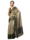 Vasthrlay Green1 Heavy Zari Woven Silk Ethnic Saree With Unstitched Blouse