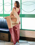 Vasthrlay Banarasi Kanjivaram Unstitched Beige Saree