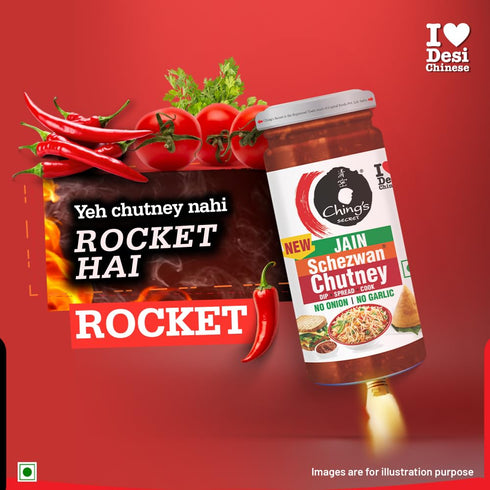 Ching's Secret Jain Schezwan Chutney