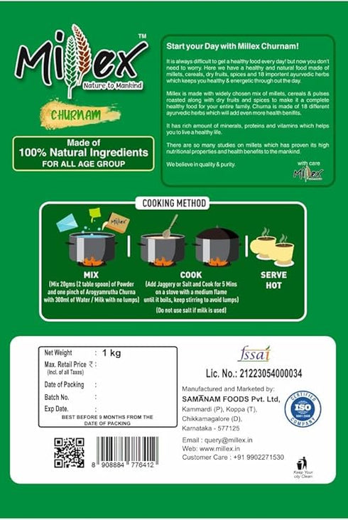 Millex Millet Healthy Mix With Churnam
