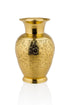Brass Flower Vase for Home Decor 9 Inch
