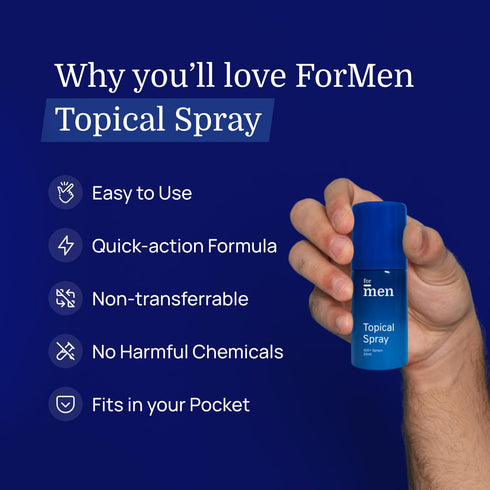 Formen Topical Non-Transferable Spray For Men
