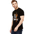 Uniplanet Store Men's Cotton Om Shivay Round Neck Black T-Shirt