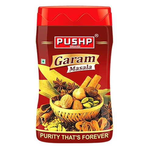 Pushp Brand Garam Masala Jar