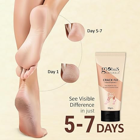 Globus Naturals Crack Fix Heel Repair Foot Cream