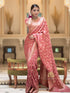 Vasthrlay Banarasi Kanjivaram Wedding Pari 165 Saree With Blouse Piece