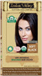 Indus Valley 100% Organic & Chemical Free Botanical One Touch Pack Hair Colour For Soft Black Hairs