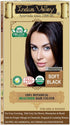 Indus Valley 100% Organic & Chemical Free Botanical One Touch Pack Hair Colour For Soft Black Hairs