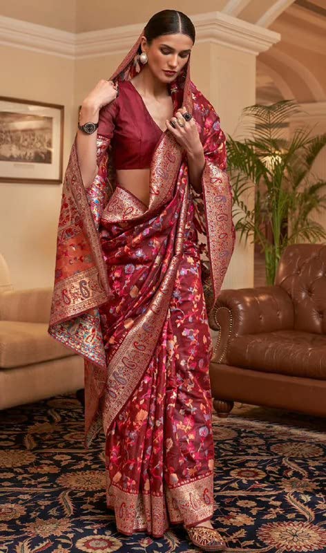 Vasthrlay Banarasi Border Saree