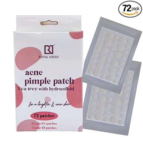 ROYAL NEEDS Acne Pimple Patch - Invisible Facial Stickers