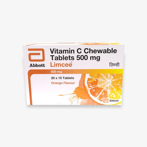 Limcee Chewable Natural Vitamin C Chewable Tablets 500mg