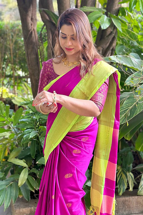 Vasthrlay Kanjivaram Lichi Blouse Ethnic Wear
