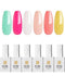 BOLT BEE Gel Nail Polish Kit Set - 6 Color