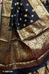 Vasthrlay Kanjivaram Wedding Banarasi Vruksh 50 Saree With Blouse Piece