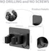 JIALTO Stainless Steel Broom Holder with Hook