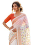 Vasthrlay Printed Peach1 Saree