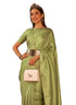 Vasthrlay Banarasi Unstitched Saree