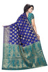 Vasthrlay Banarasi Red Black Ethnic Wear