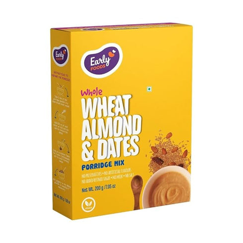 Early Foods Whole Wheat Almond & Date Porridge Mix