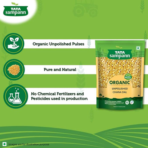 Tata Sampann Organic Chana Dal