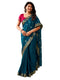 Vasthrlay Georgette Embroidery Red Saree