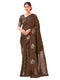 Vasthrlay Kanjivaram Jacquard Unstitched Mustard Saree