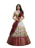 Vasthrlay Kanjivaram Silk Half Saree With Zari Dupatta