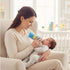 Stainless Steel Bottle With Soft Cozy Velvet Cover And Nipple