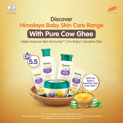 Himalaya Baby Cream with Pure Cow Ghee & pH5.5