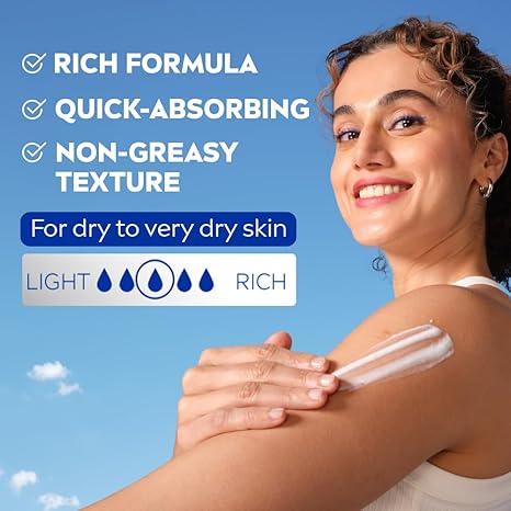Nivea Smooth Milk Body Lotion For Dry Skin