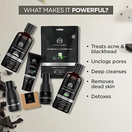 The Man Company Ultimate Charcoal Detan Kit