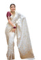 Vasthrlay Kanjivaram Banarasi Wedding Sari Az Ys Shayani Saree