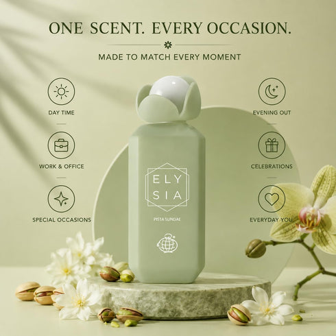 Fragrance World Elysia Pista Sundae Eau De Parfum 100ml
