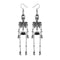 Skull Dangle Earrings Halloween
