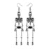 Skull Dangle Earrings Halloween