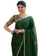 Vasthrlay Sequins Embroidery Black Saree