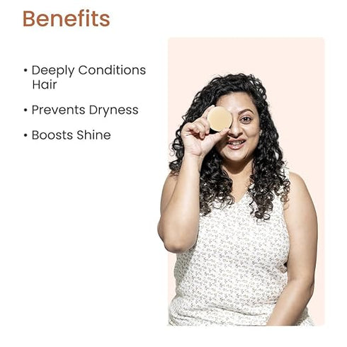 Earth Rhythm Solid Conditioner Bar Argan Oil & Jamaican Black Castor Oil