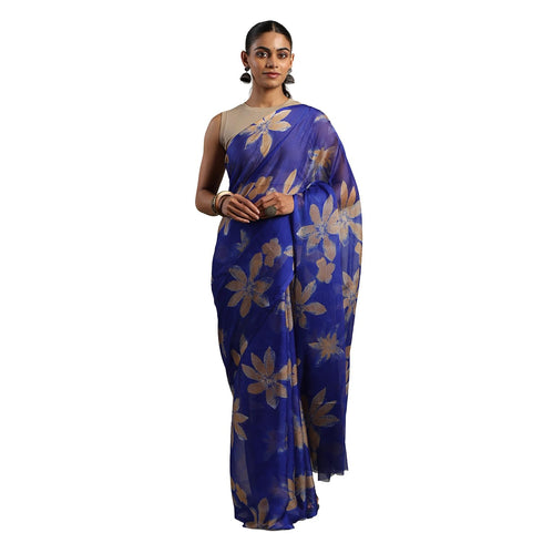 Vasthrlay Chiffon Floral Saree