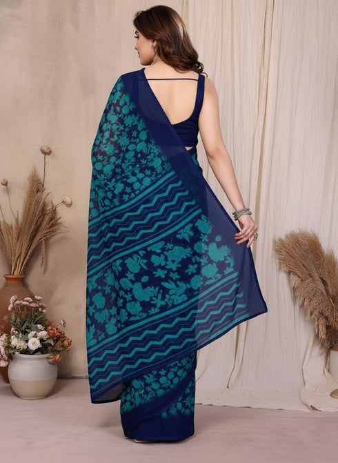 Vasthrlay Georgette Traditional Ethinic Az Ys Vaidika Ethnic Wear