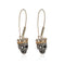 Skull Dangle Earrings Halloween Women