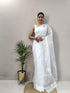 Vasthrlay Banarasi Unstitched Saree