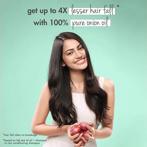 Love Beauty And Planet Onion Black Seed Oil and Patchouli Hair Oil