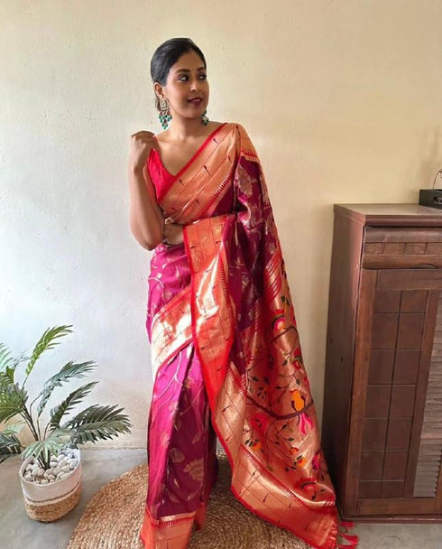 Vasthrlay Kanjivaram Wedding Saree