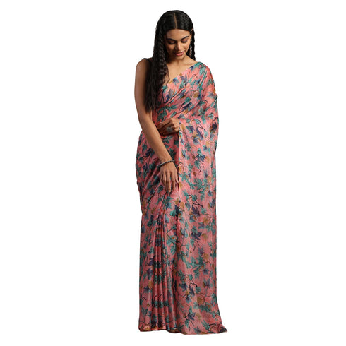 Vasthrlay Chiffon Unstitched Saree