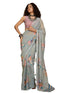 Vasthrlay Banarasi Weaving Mint Saree