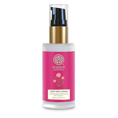 Forest Essentials Light Day Lotion Indian Rose & Marigold