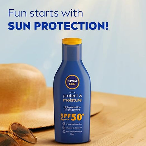 NIVEA SUN Protect and Moisture SPF 50 Advanced Sunscreen