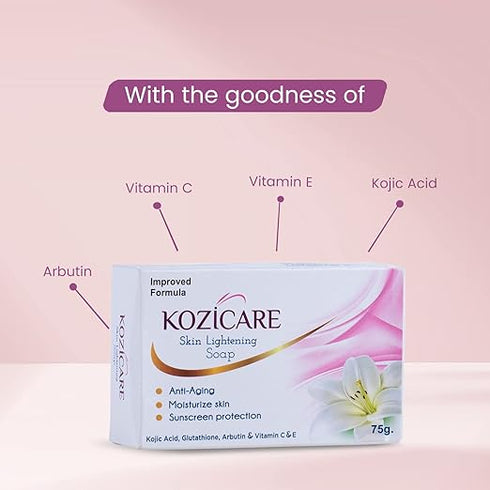 Kozicare Kojic Acid Soap & Glutathione Soap
