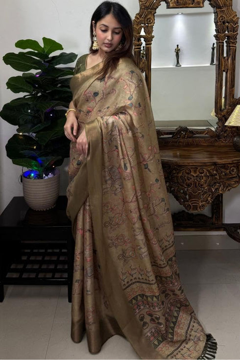 Vasthrlay Cotton Unstitched Lavender Ethnic Wear